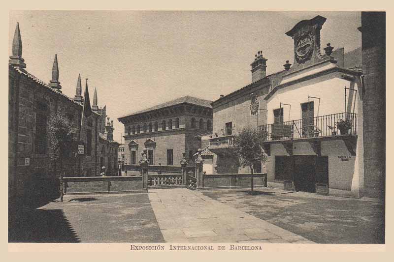 img//08_Exposición Internacional Barcelona 1929 (Pueblo Español)/13.jpg